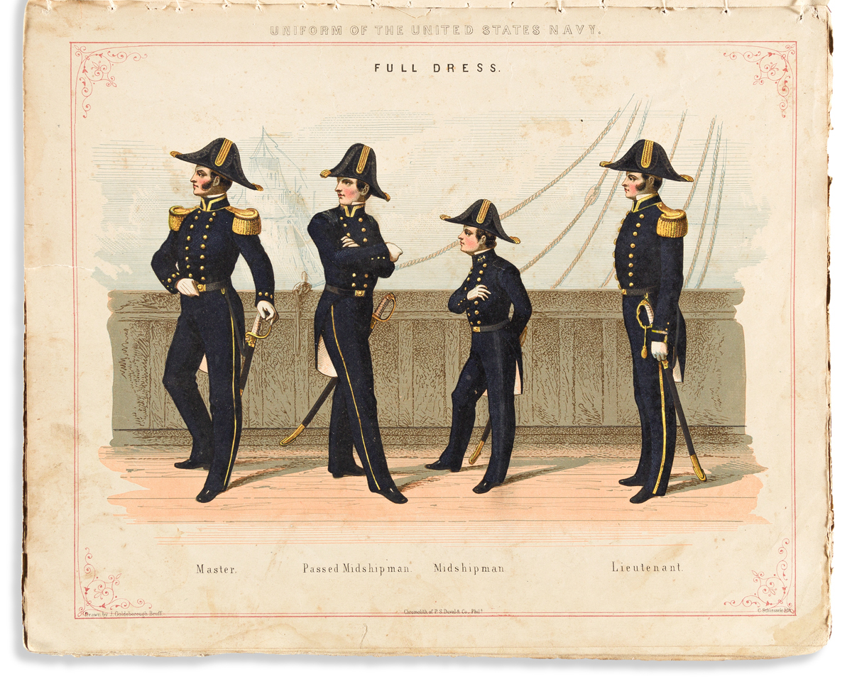 (NAVY.) Regulations for the Uniform & Dress of the Navy and Marine Corps of the United States.
